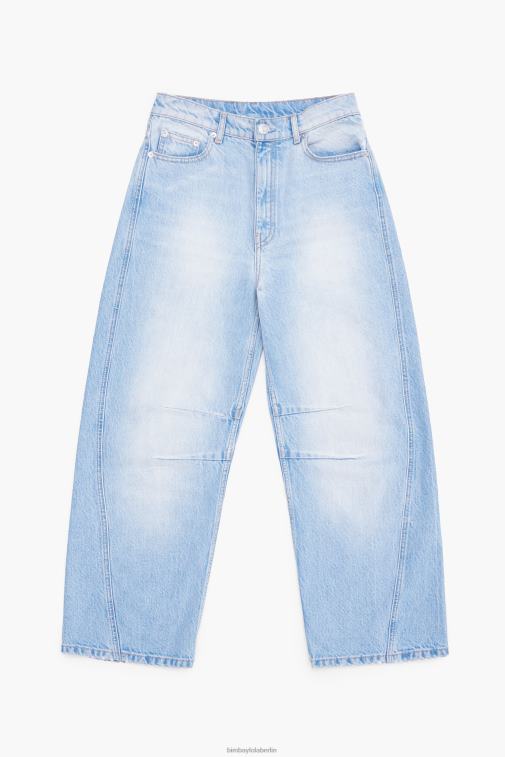 Bimba Y Lola 6L4TT431 Kleidung hellblau Fass - gerade Jeans