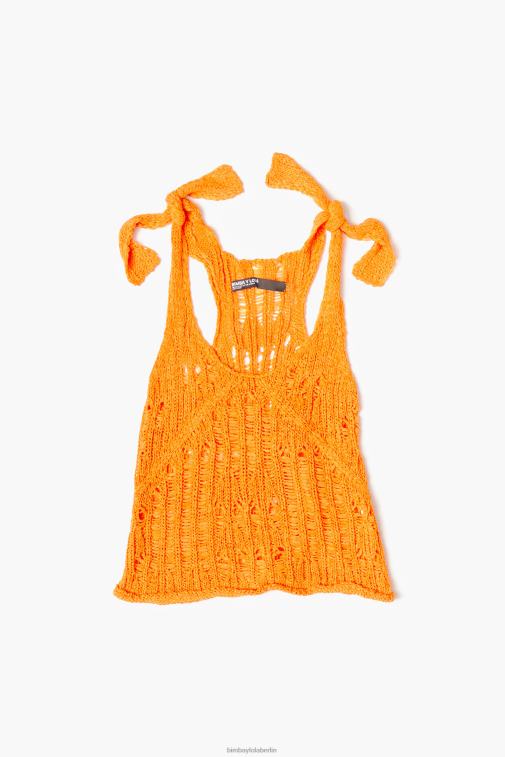 Bimba Y Lola 6L4TT263 Kleidung orange Häkeloberteil