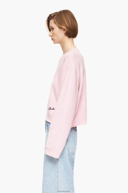 Bimba Y Lola 6L4TT376 Kleidung Rosa Baumwollpullover