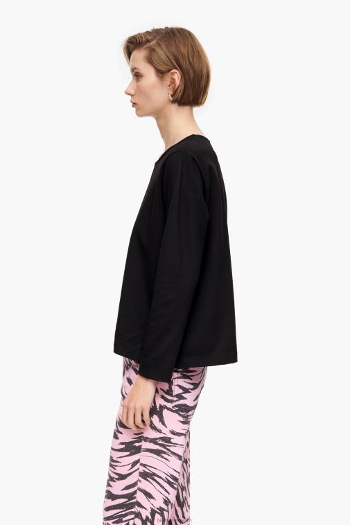 Bimba Y Lola 6L4TT301 Kleidung Schwarz Strick-T-Shirt