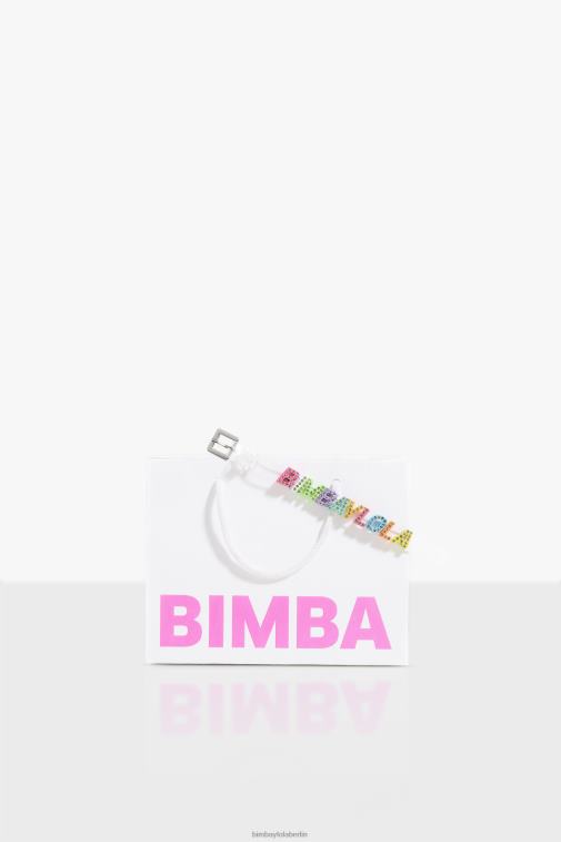 Bimba Y Lola 6L4TT656 Zubehör transparent Armband mit Logo-Buchstaben