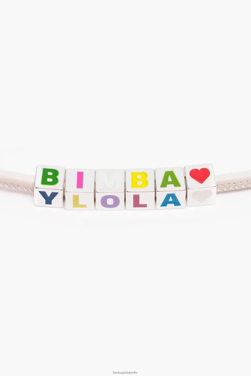 Bimba Y Lola 6L4TT663 Zubehör Elfenbein Lederarmband