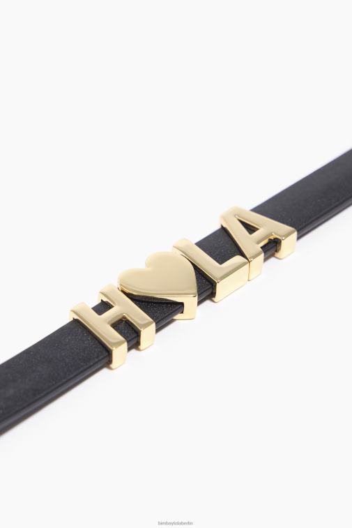 Bimba Y Lola 6L4TT725 Zubehör Schwarz anpassbares Armband