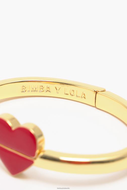 Bimba Y Lola 6L4TT755 Zubehör golden Herzstarres Armband