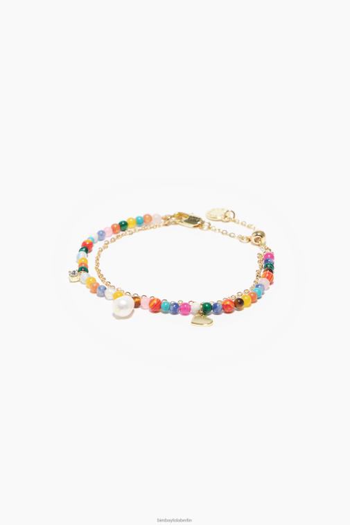 Bimba Y Lola 6L4TT773 Zubehör Mehrfarbig Armband aus echten Steinen