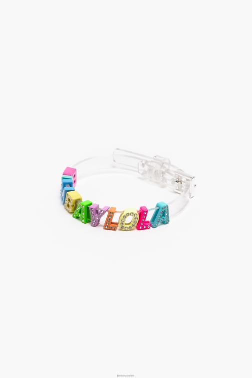 Bimba Y Lola 6L4TT846 Zubehör transparent Armband mit Logo-Buchstaben