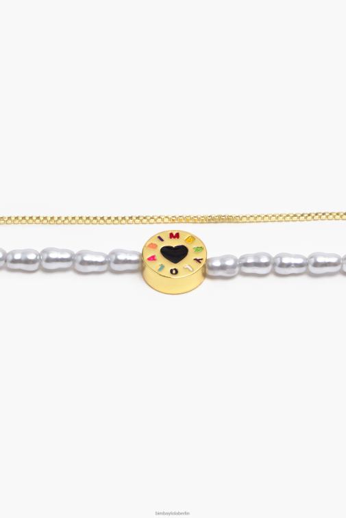 Bimba Y Lola 6L4TT667 Zubehör golden Kette Perlenkette