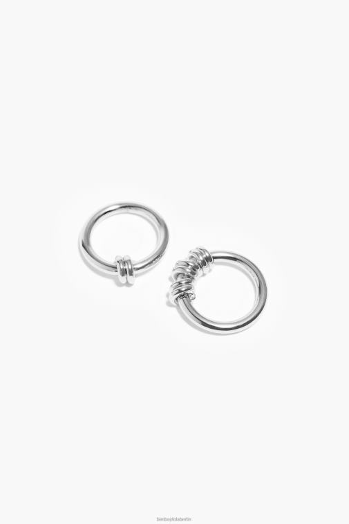 Bimba Y Lola 6L4TT822 Zubehör Silber Spiralring-Set