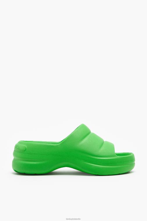 Bimba Y Lola 6L4TT593 Fußwewar Grün Plateau-Flip-Flop