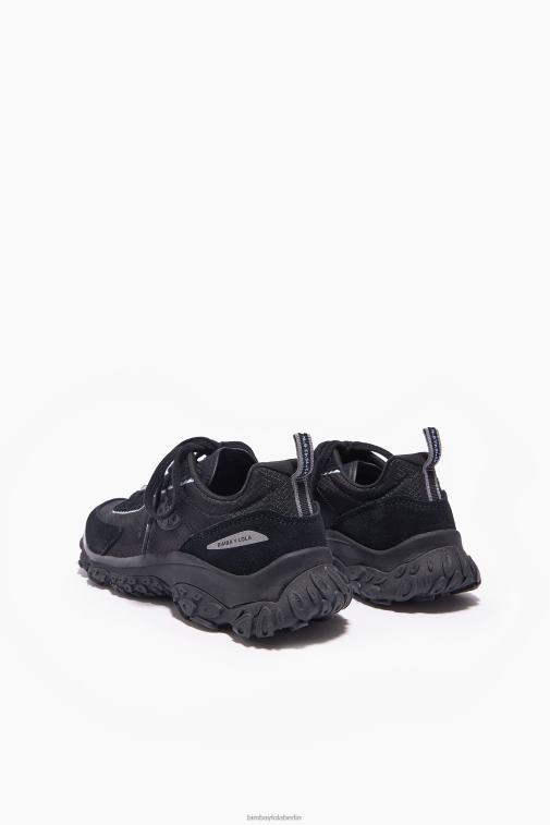 Bimba Y Lola 6L4TT546 Fußwewar Schwarz Pulpo Runner-Sneaker