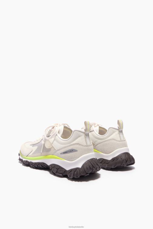 Bimba Y Lola 6L4TT547 Fußwewar Weiss Pulpo Runner-Sneaker