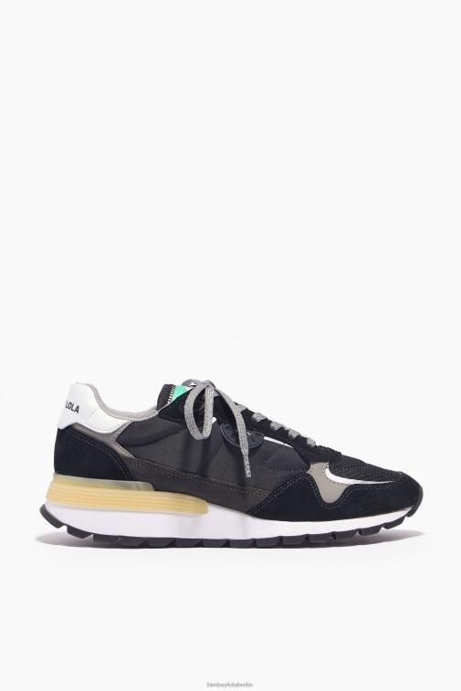 Bimba Y Lola 6L4TT559 Fußwewar Schwarz Chimo Jogger-Sneaker