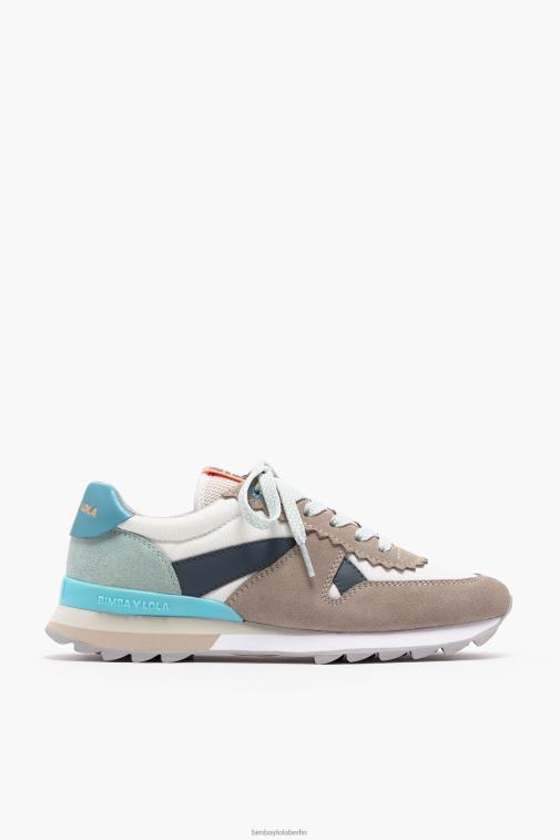 Bimba Y Lola 6L4TT560 Fußwewar Taupe Technischer Sneaker