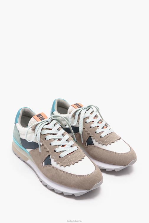 Bimba Y Lola 6L4TT560 Fußwewar Taupe Technischer Sneaker